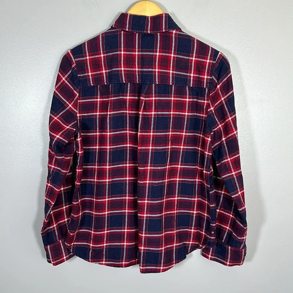 MICHAEL Michael Kors Studded Long Sleeve Button Down Flannel Women’s Size Large - Picture 2 of 7